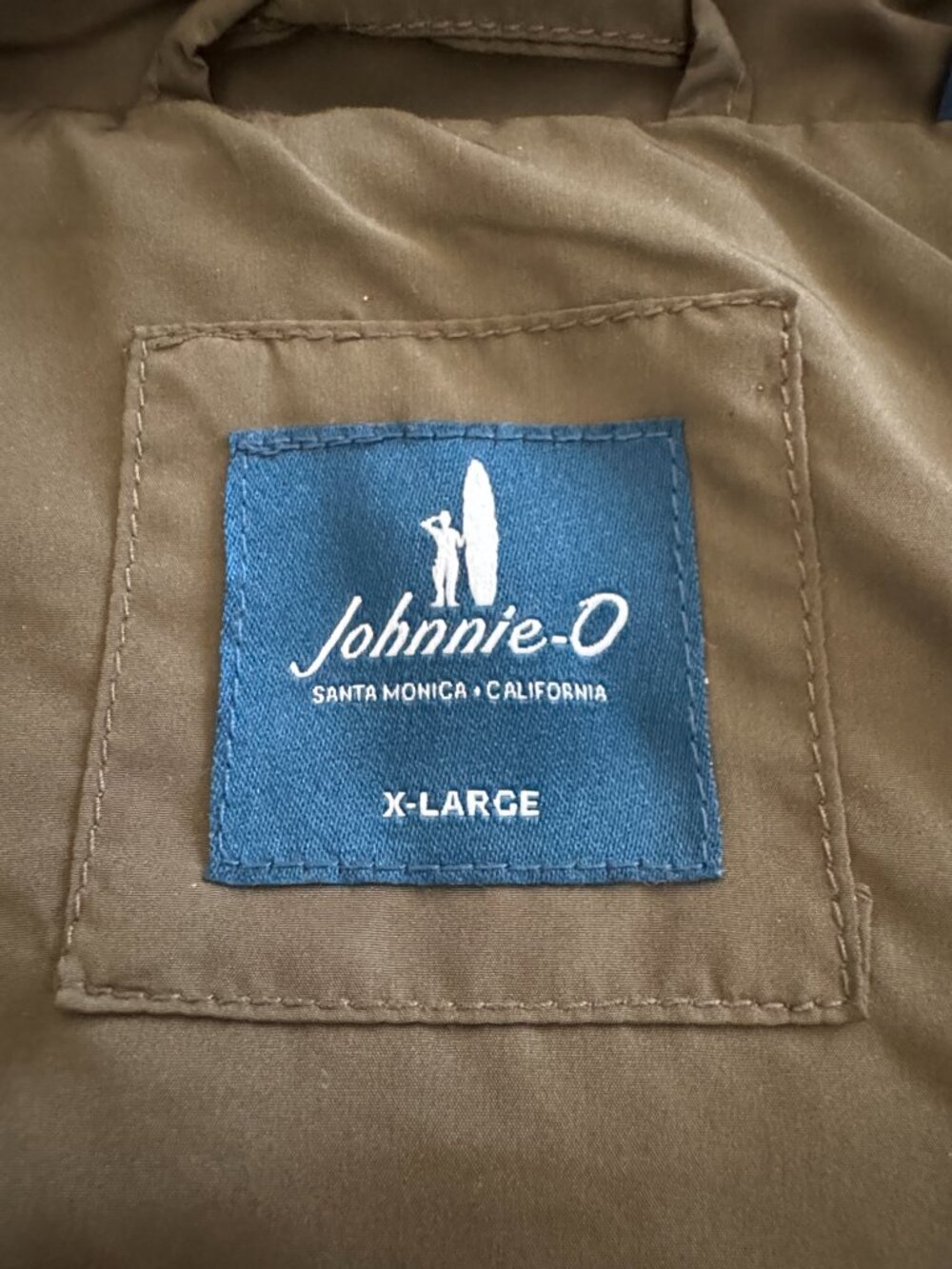 Johnnie-O Santa Monica * California X-Large Men's BELFRY Vest in Mangrove - Picture 5 of 12